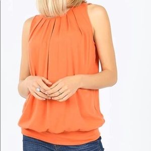 Sleeveless Copper Top ...very soft and comfortable
